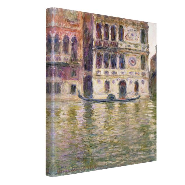 Leinwandbild Kunstdruck Claude Monet - Palazzo Dario