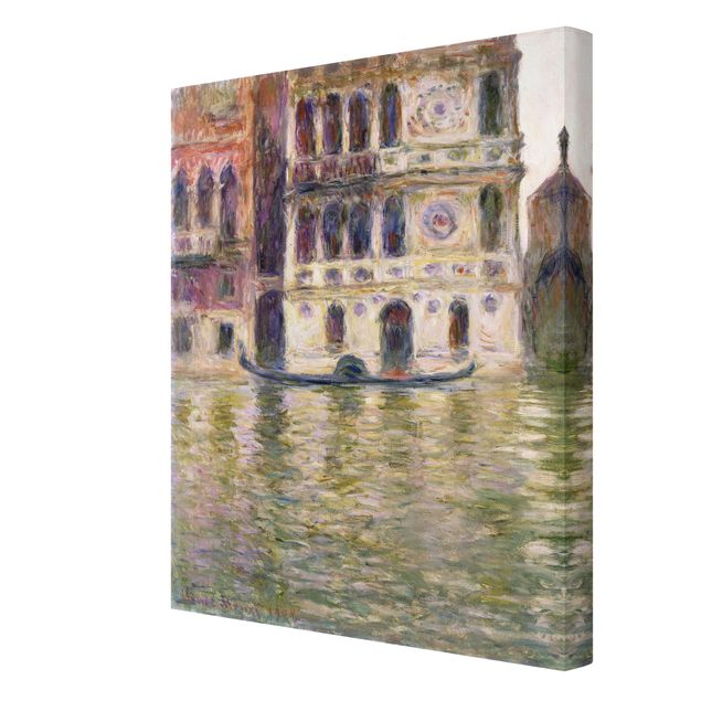 Moderne Leinwandbilder Wohnzimmer Claude Monet - Palazzo Dario