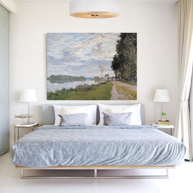 Leinwandbilder Landschaft Claude Monet - Ufer Argenteuil