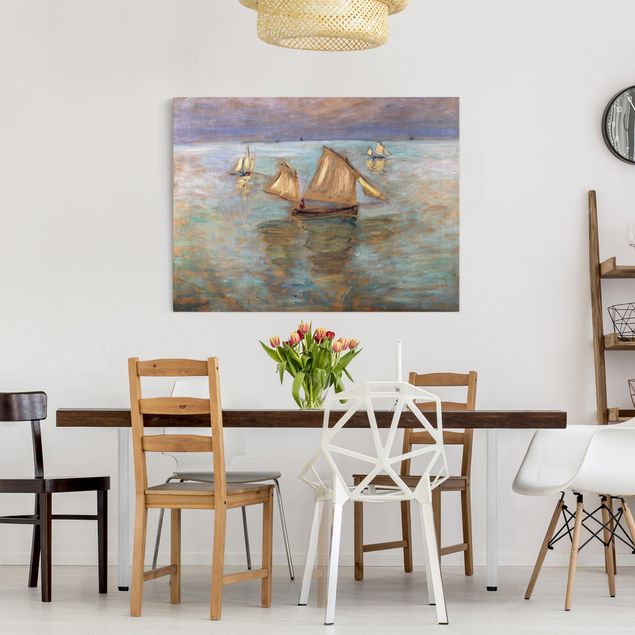 Impressionismus Bilder Claude Monet - Fischerboote
