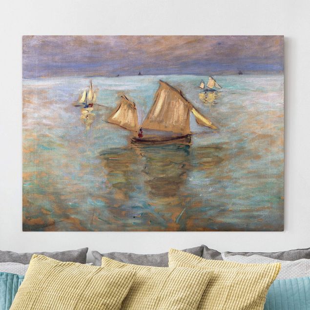 Wandbilder XXL Claude Monet - Fischerboote