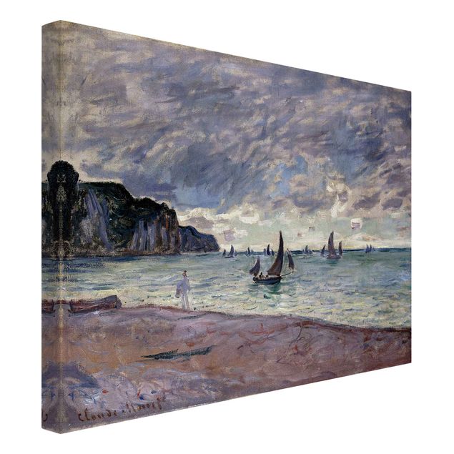 Leinwandbilder Natur Claude Monet - Küste von Pourville