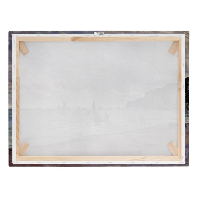Leinwandbilder Wohnzimmer modern Claude Monet - Küste von Pourville