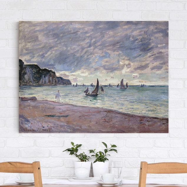 Leinwandbilder XXL Claude Monet - Küste von Pourville