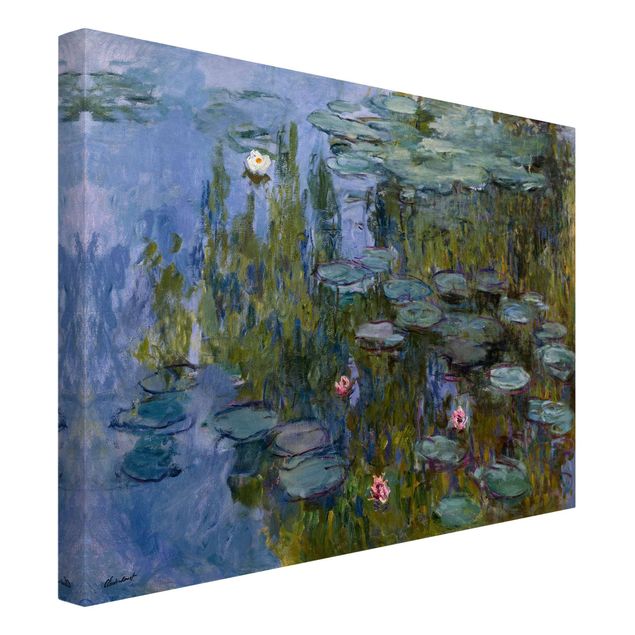 Leinwanddruck Claude Monet - Gemälde Seerosen (Nympheas) - Kunstdruck Quer 4:3 - Impressionismus