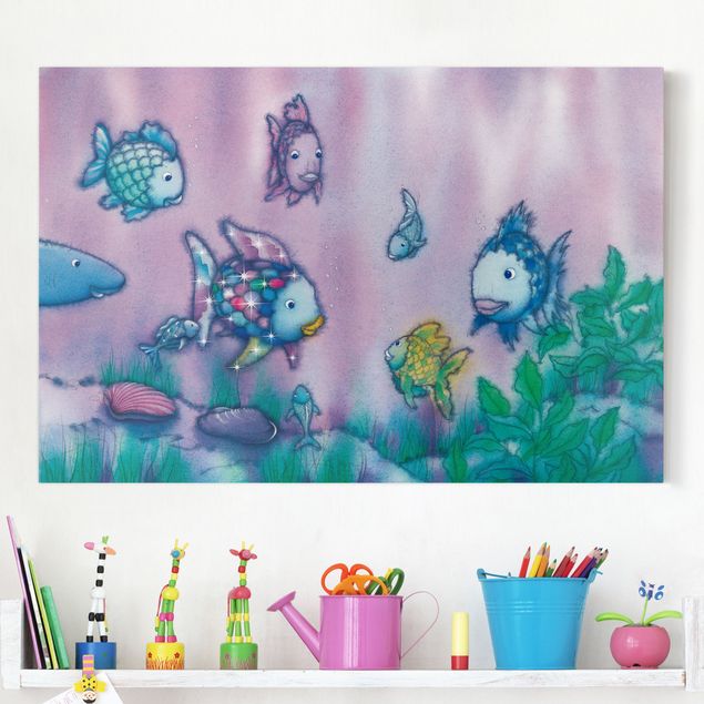 Wandbilder XXL Der Regenbogenfisch - Unterwasserparadies