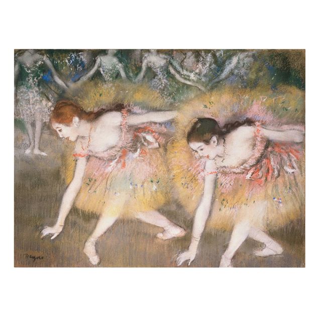 Edgar Degas Kunstwerke Edgar Degas - Verbeugende Ballerinen