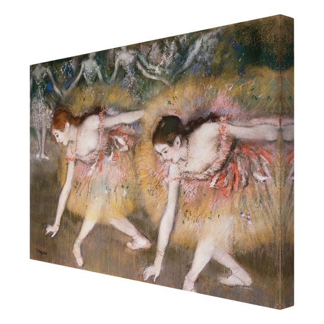 Schöne Wandbilder Edgar Degas - Verbeugende Ballerinen