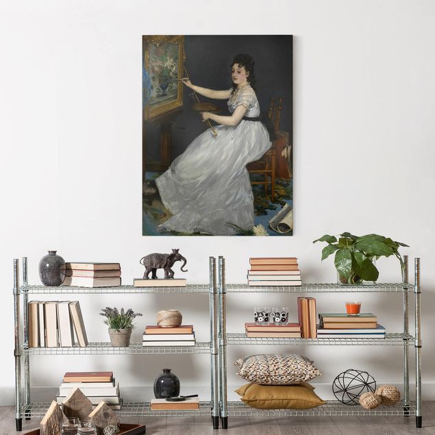 Kunstdrucke auf Leinwand Edouard Manet - Eva Gonzalès