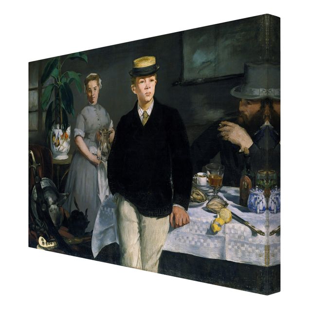 Bilder für die Wand Edouard Manet - Frühstück im Atelier