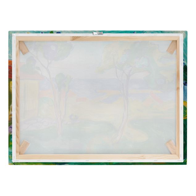 Kunstdrucke auf Leinwand Edvard Munch - Der Garten