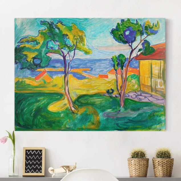 Wandbilder XXL Edvard Munch - Der Garten