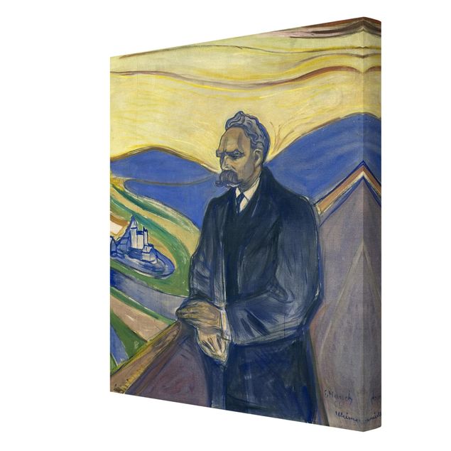 Edvard Munch Bilder Edvard Munch - Porträt Nietzsche