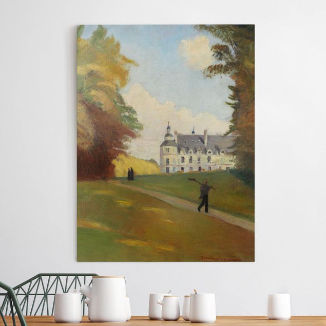 Wandbilder XXL Emile Bernard - Beim Schloss Tanlay