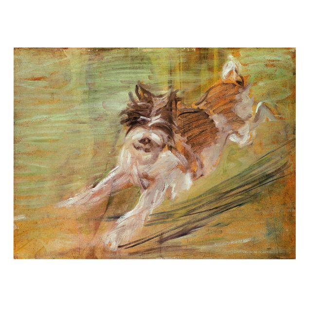 Kunstdrucke auf Leinwand Franz Marc - Springender Hund