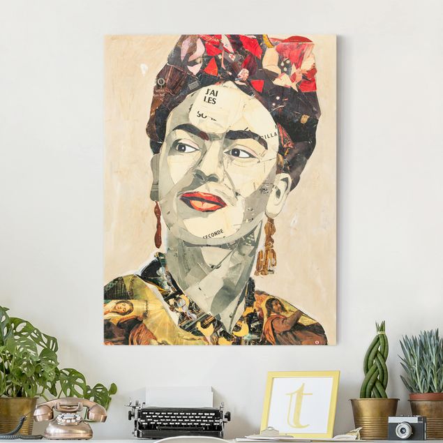 Frida Kahlo Leinwandbilder Frida Kahlo - Collage No.2