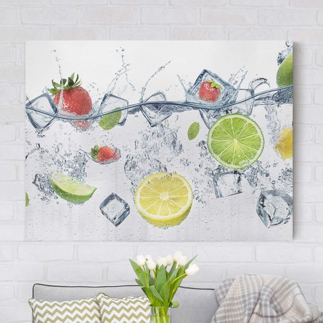 Bilder für die Wand Frucht Cocktail