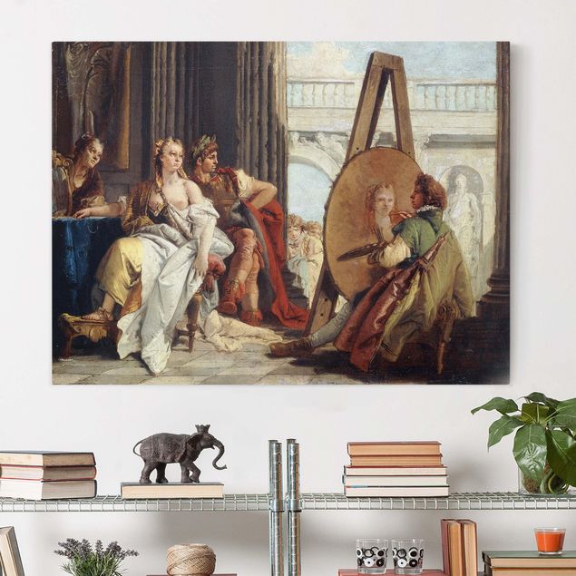 Leinwandbilder XXL Giovanni Battista Tiepolo - Alexander der Große