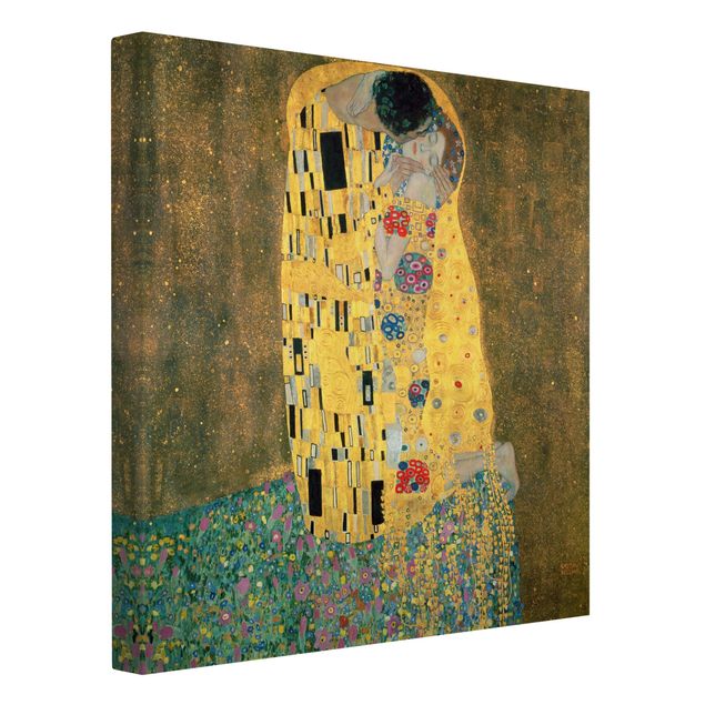 Kunstdrucke auf Leinwand Gustav Klimt - Der Kuß