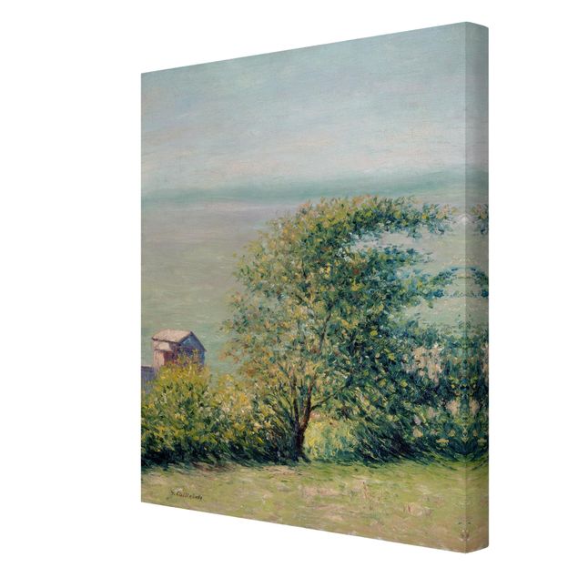 Kunstdruck Gustave Caillebotte Gustave Caillebotte - Am Meer bei Villerville