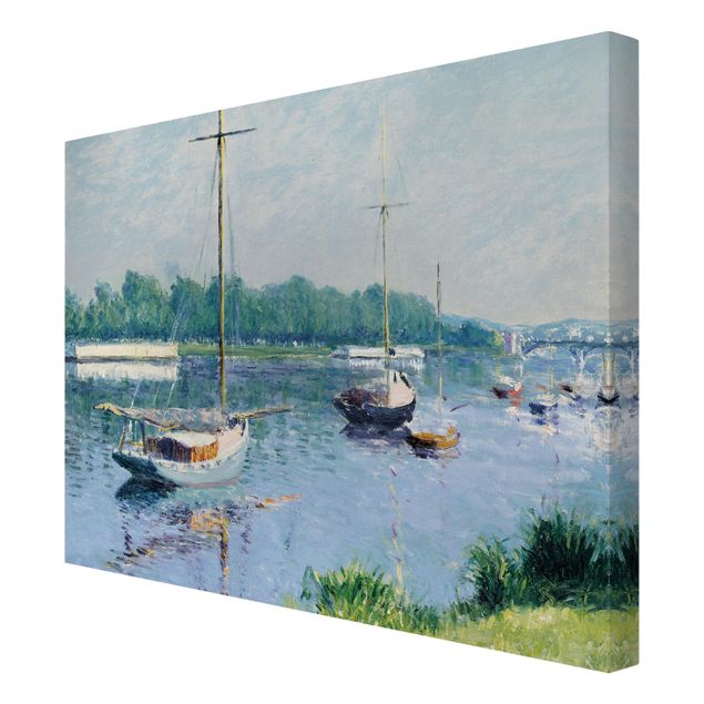 Bilder für die Wand Gustave Caillebotte - Le bassin d'Argenteuil