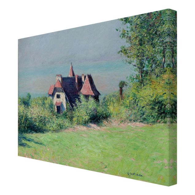Wandbilder Gustave Caillebotte - Eine Villa in Trouvile