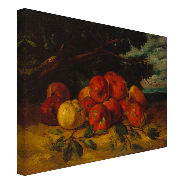 Gustave Courbet Bilder Gustave Courbet - Apfelstillleben
