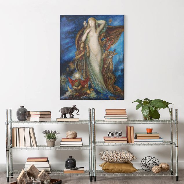 Moderne Leinwandbilder Wohnzimmer Gustave Moreau - Verherrlichung Helenas