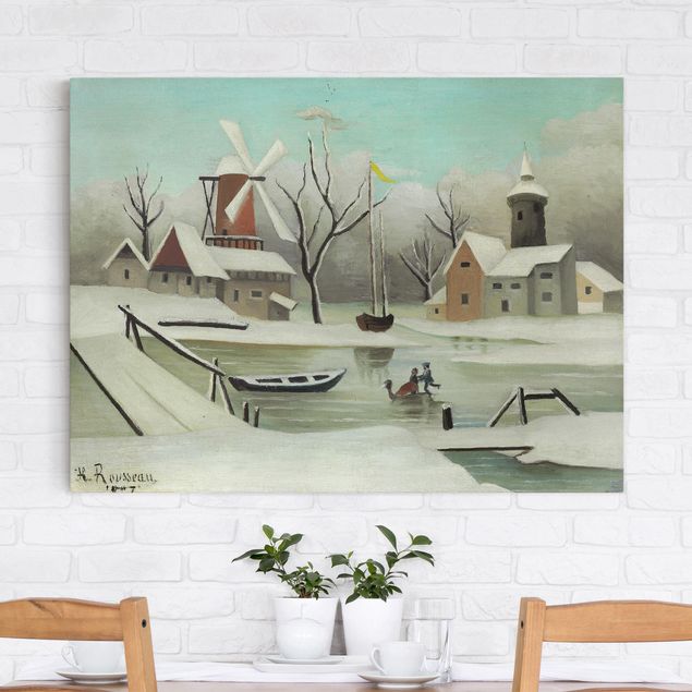 Wandbilder XXL Henri Rousseau - Der Winter