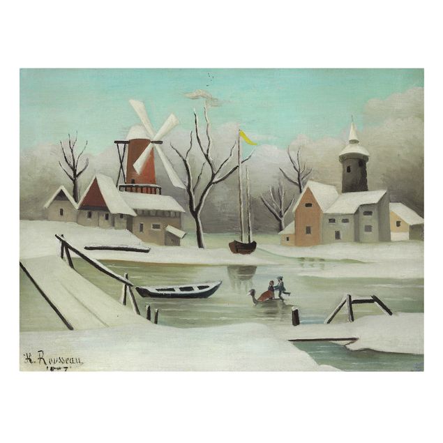 Wandbilder Henri Rousseau - Der Winter