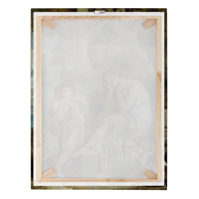 Schöne Wandbilder Jean Baptiste Greuze - L'Agneau Chéri