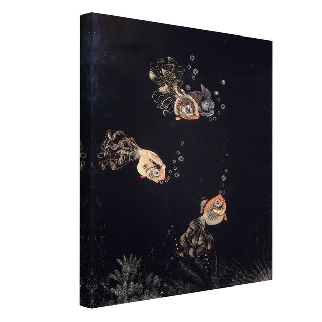 Wandbilder Tiere Jean Dunand - Unterwasser Szene