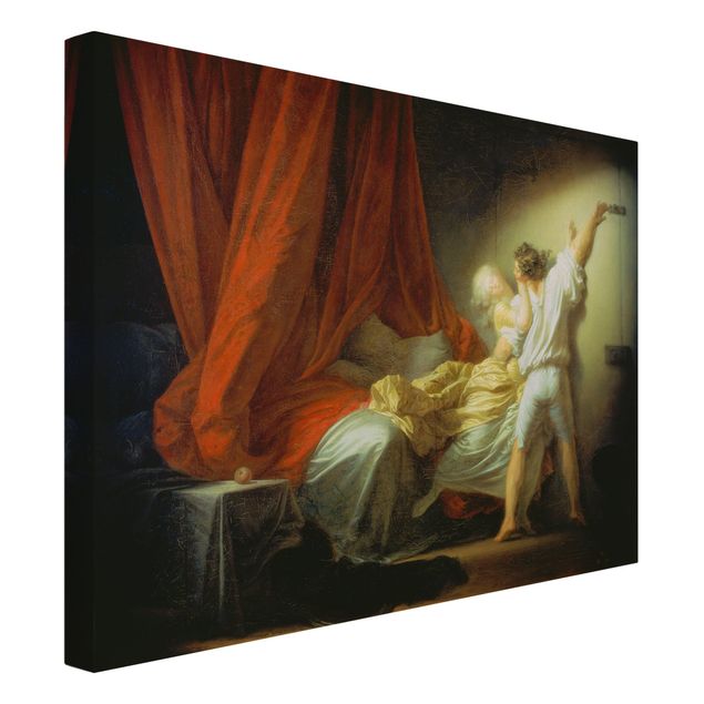 Kunstdrucke auf Leinwand Jean Honoré Fragonard - Der Riegel