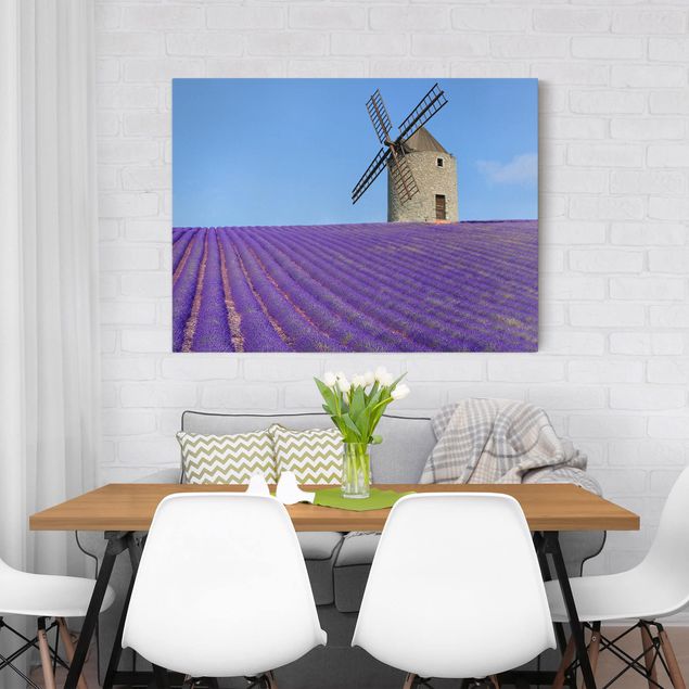 Leinwandbilder Natur Lavendelduft in der Provence