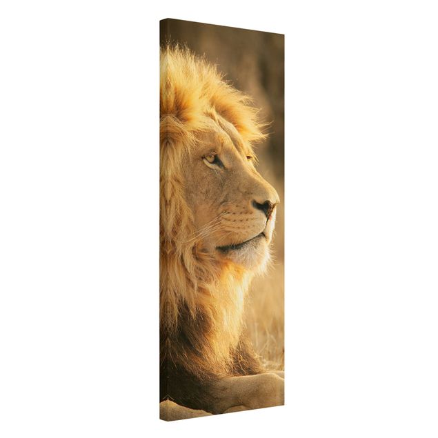 Leinwandbilder Tier Löwenkönig