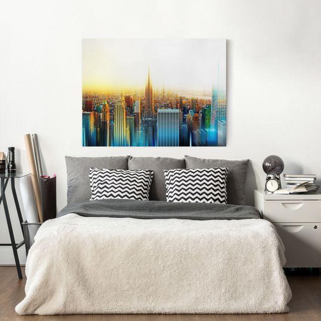 Leinwandbilder New York Manhattan Abstrakt