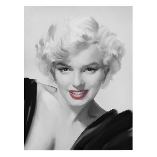 Leinwandbilder Marilyn auf Sofa