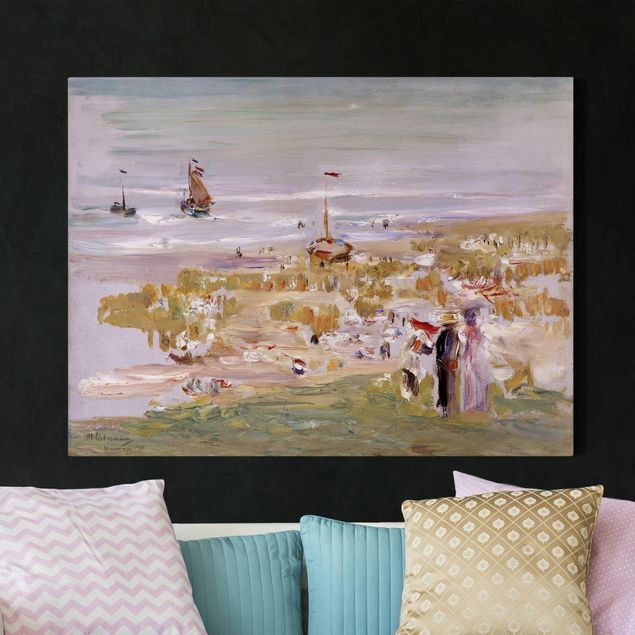 Kunstdrucke Impressionismus Max Liebermann - Der Strand