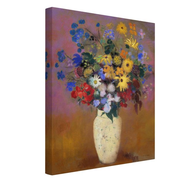 Leinwandbilder Stillleben Odilon Redon - Blumen in einer Vase