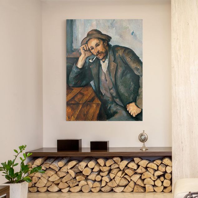 Post Impressionismus Bilder Paul Cézanne - Der Raucher