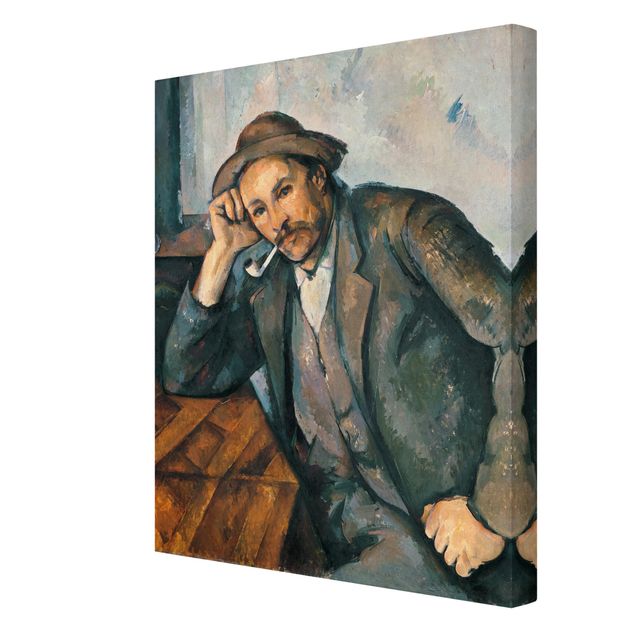 Wandbilder Wohnzimmer modern Paul Cézanne - Der Raucher
