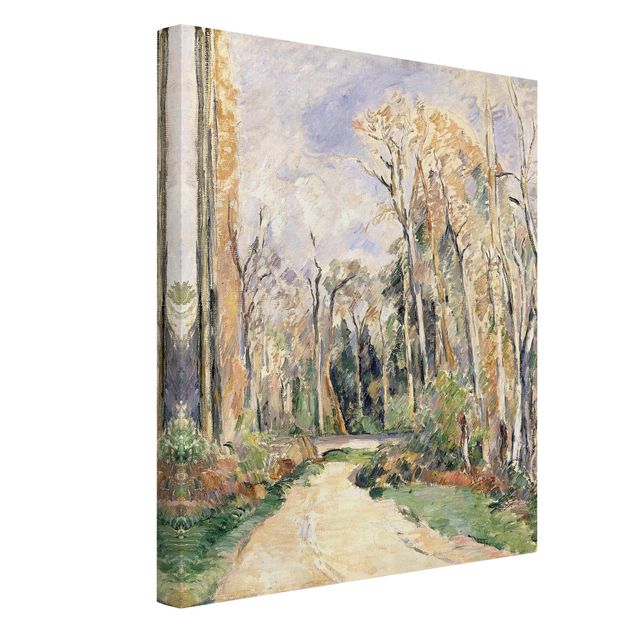 Leinwandbilder XXL Paul Cézanne - Waldeingang