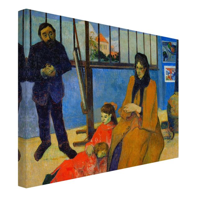 Leinwand Kunstdruck Paul Gauguin - Familie Schuffenecker