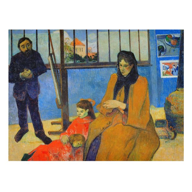 Leinwandbilder Wohnzimmer modern Paul Gauguin - Familie Schuffenecker