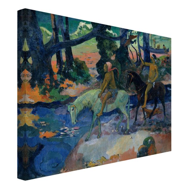 Wandbilder Tiere Paul Gauguin - Die Flucht