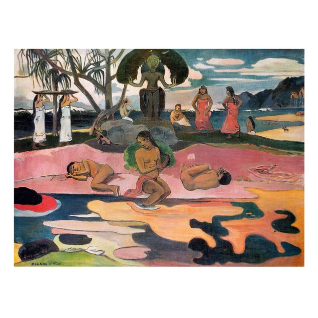 Leinwandbilder Strand Paul Gauguin - Gottestag