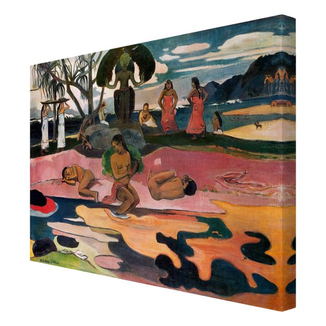 Leinwandbilder Strand Paul Gauguin - Gottestag