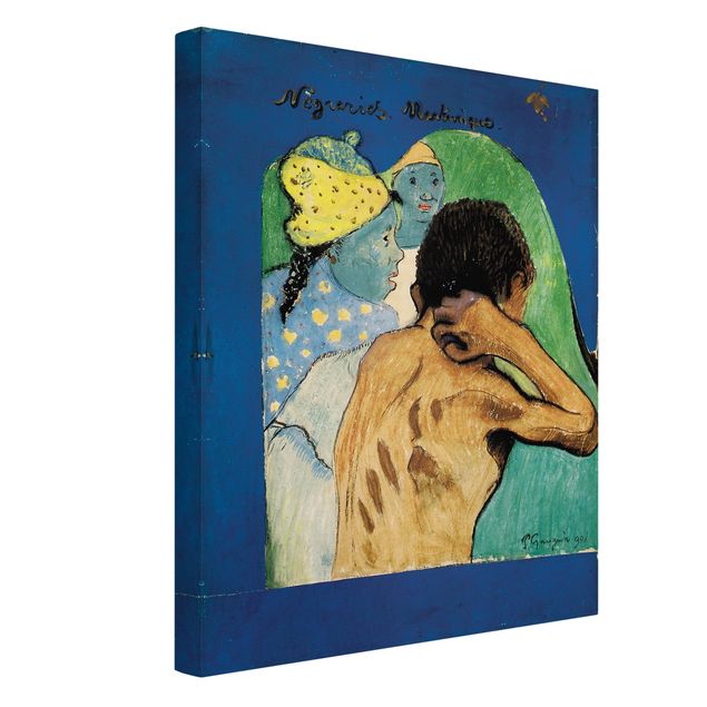 Leinwandbild Kunstdruck Paul Gauguin - Nègreries Martinique