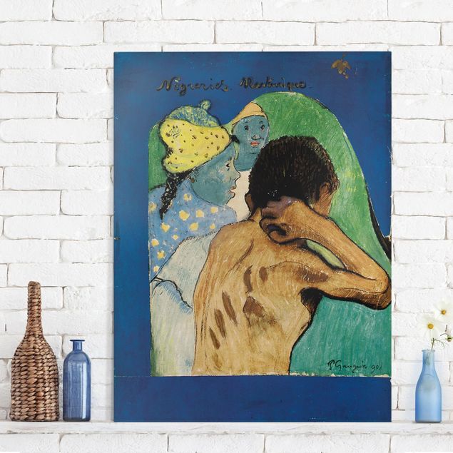 Leinwand Bilder XXL Paul Gauguin - Nègreries Martinique