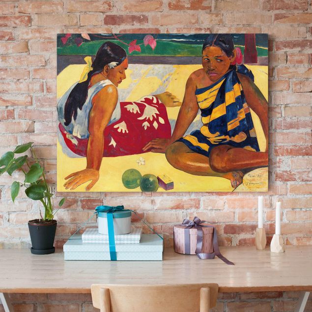 Post Impressionismus Bilder Paul Gauguin - Frauen von Tahiti